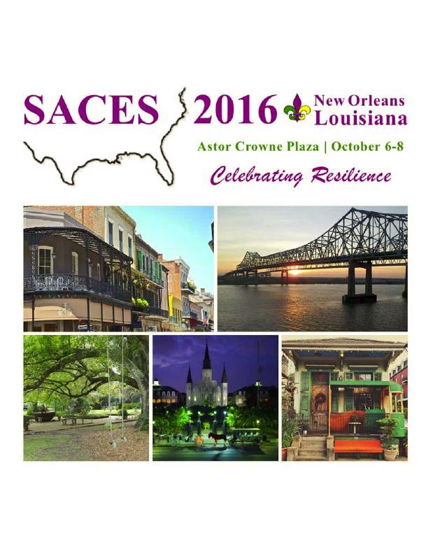 SACES 2016 Conference Program